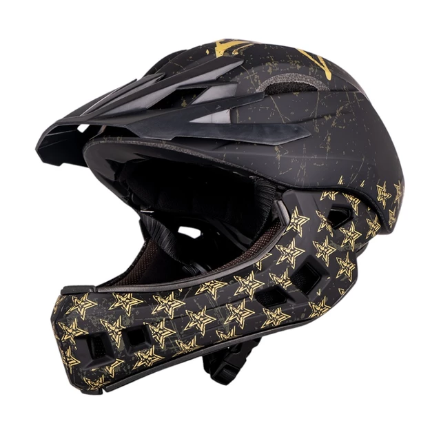 Detská downhill prilba W-TEC Delgada - Freestyle Blue