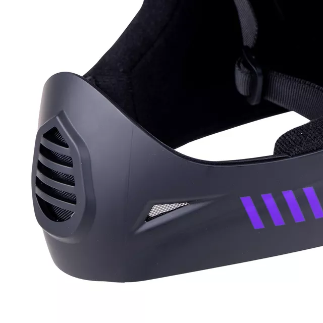Downhill prilba W-TEC Campanero Noir Violet