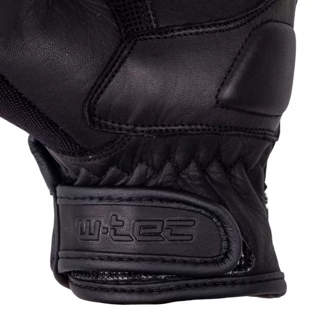Moto rukavice W-TEC Binetto - 2.akosť - čierna-fluo