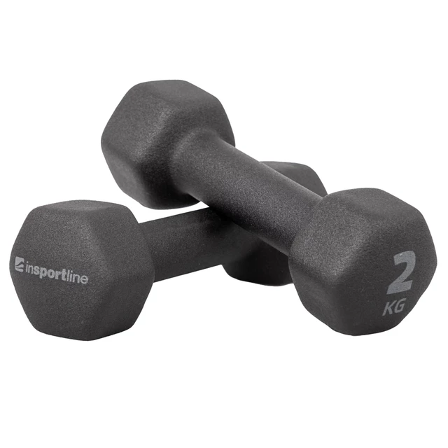Neoprénové činky inSPORTline ON-X Renbell 2 x 2 kg