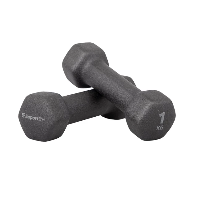 Neoprénové činky inSPORTline ON-X Renbell 2 x 1 kg