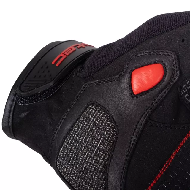 Moto rukavice W-TEC Valelungo - čierno-červená