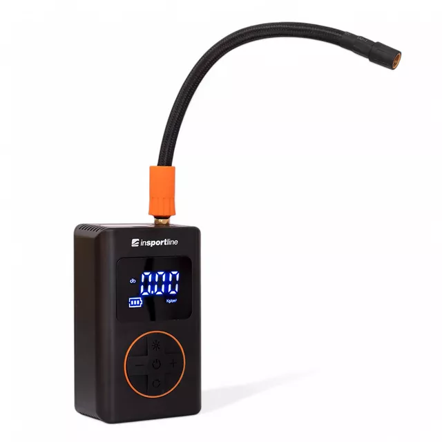 Akumulátorová pumpa inSPORTline Gaberila s powerbankou a LED svetlom