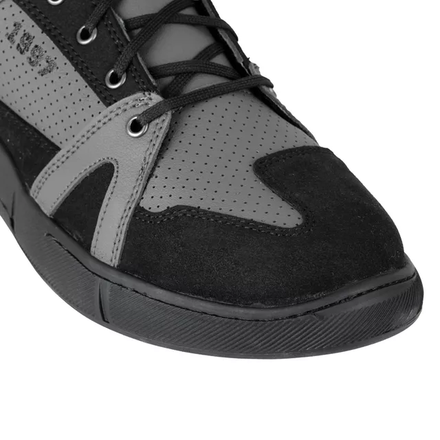 Moto topánky W-TEC Milwook - šedo-čierna