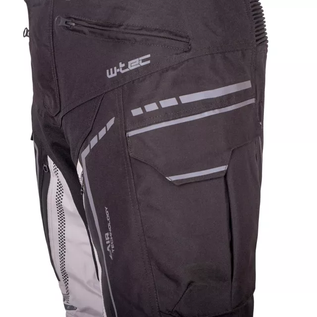 Moto nohavice W-TEC Perguso - čierna
