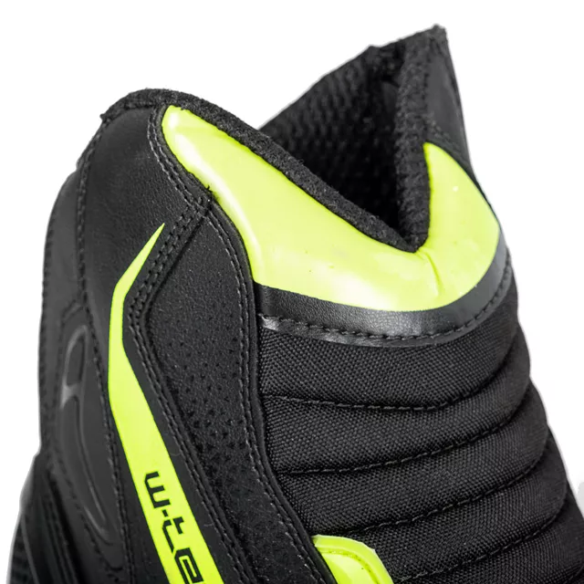 Moto topánky W-TEC GlamCE - čierna-fluo žltá