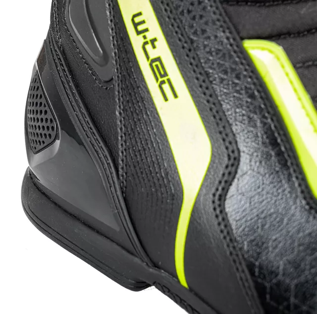 Moto topánky W-TEC GlamCE - čierna-fluo žltá