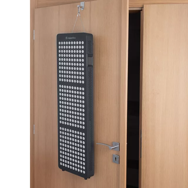Infračervený LED panel inSPORTline Lustar - 300 LED - čierna