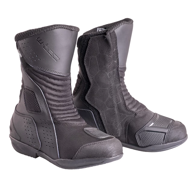 Dámske moto topánky W-TEC Dalmacia - 2.akosť - čierna - čierna
