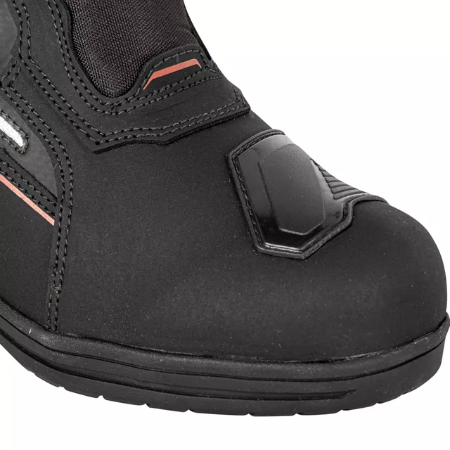Dámske moto topánky W-TEC Moanna - čierno-červená