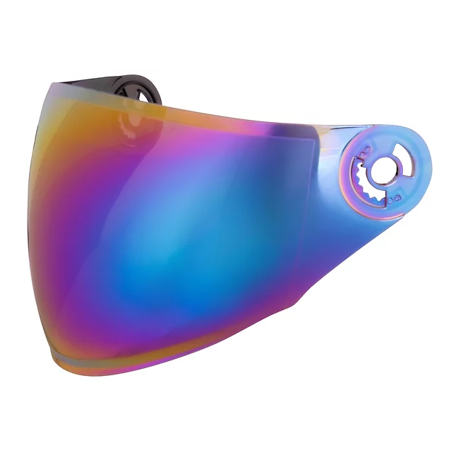 Náhradné plexi pre prilbu W-TEC Bareiro - číra - iridium