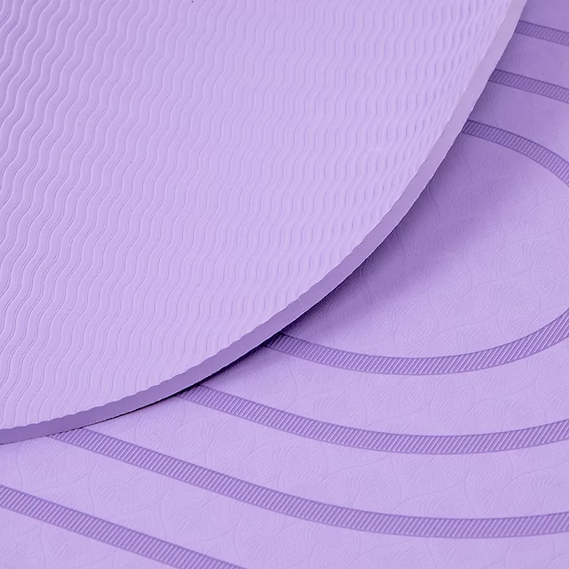 Podložka na cvičenie inSPORTline Ampfinity 123x60x0,6 cm - fialová