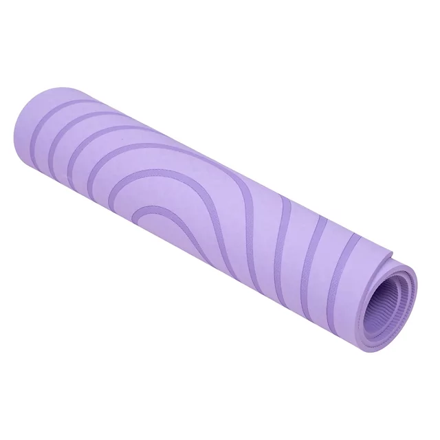 Podložka na cvičenie inSPORTline Ampfinity 123x60x0,6 cm - fialová