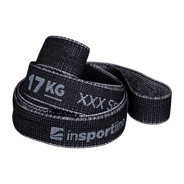 Posilňovacia guma inSPORTline Rand XXX Strong 208x3,3 cm / 17 kg