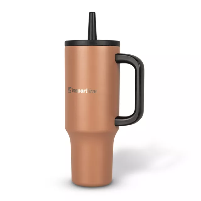 Termohrnček inSPORTline Cocoanna 1200 ml - ružová - kávová