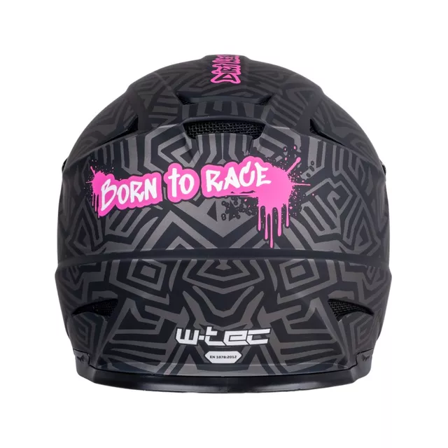 Downhill prilba W-TEC Richpike - Moss Forest