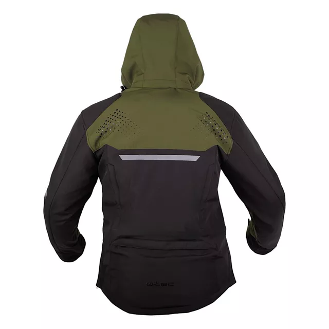 Pánska softshellová moto bunda W-TEC Annorack - čierna