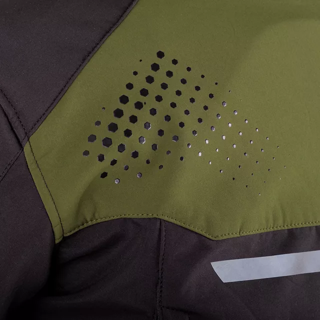 Pánska softshellová moto bunda W-TEC Annorack - čierna