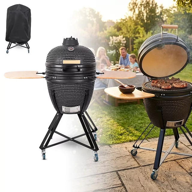 Keramický kamado gril inSPORTline Pyrexo 21"