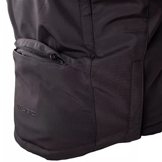 Pánska softshellová moto bunda W-TEC Annorack - čierna