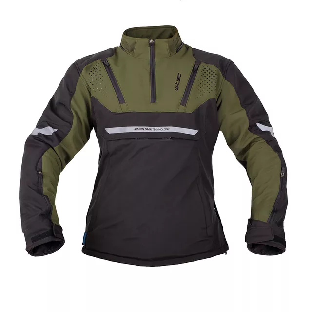 Pánska softshellová moto bunda W-TEC Annorack - čierna