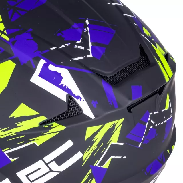 Downhill prilba W-TEC Richpike - Moss Forest