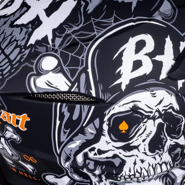 Motokrosová prilba W-TEC Black Heart Harzdorf - čierna