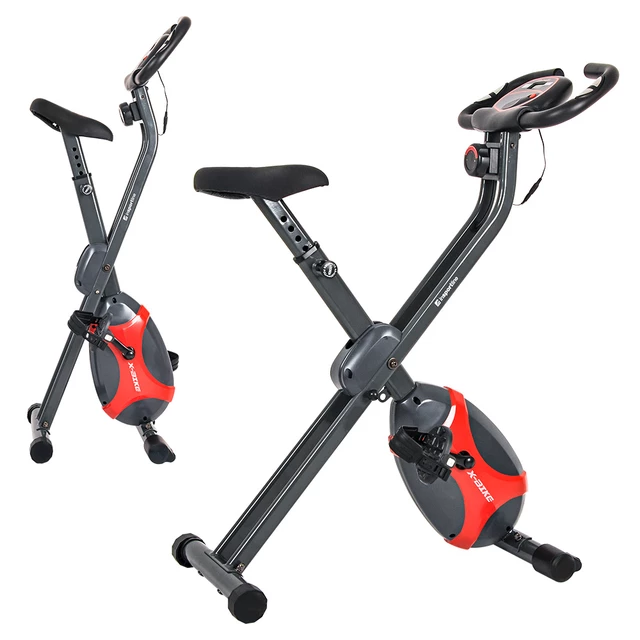 Skladací rotoped inSPORTline Xbike - 2.akosť - čierna