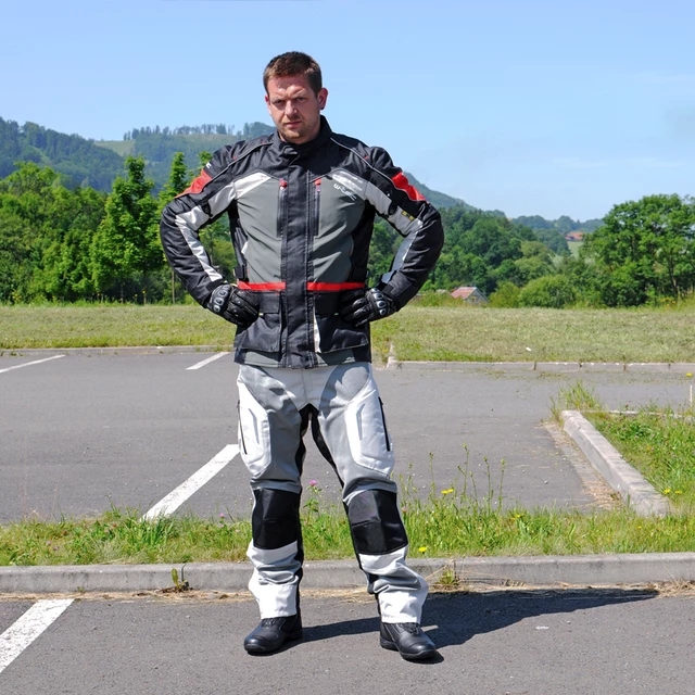 Pánske moto rukavice W-TEC Crushberg - 2.akosť