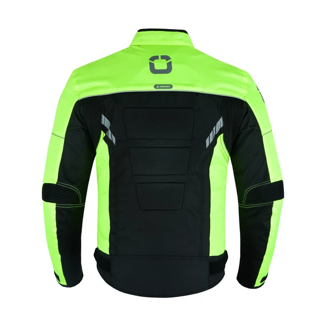 Pánska moto bunda BOS/WD Motorsports Vegas 1.0 - neon