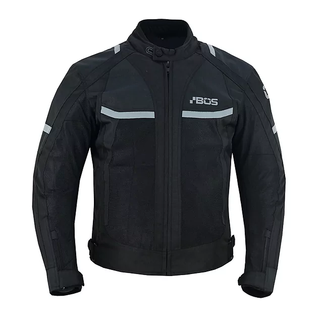 Pánska moto bunda BOS Libera - Black