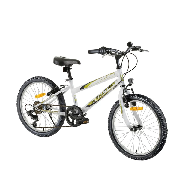 Detský bicykel Reactor Star 20" - biela - biela