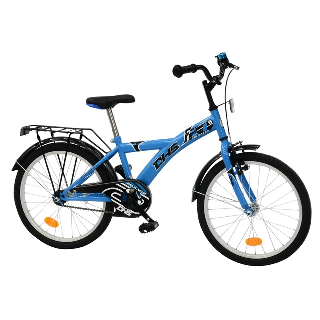 Detský bicykel DHS 2001 Kid Racer 20" - model 2013 - modro-čierna