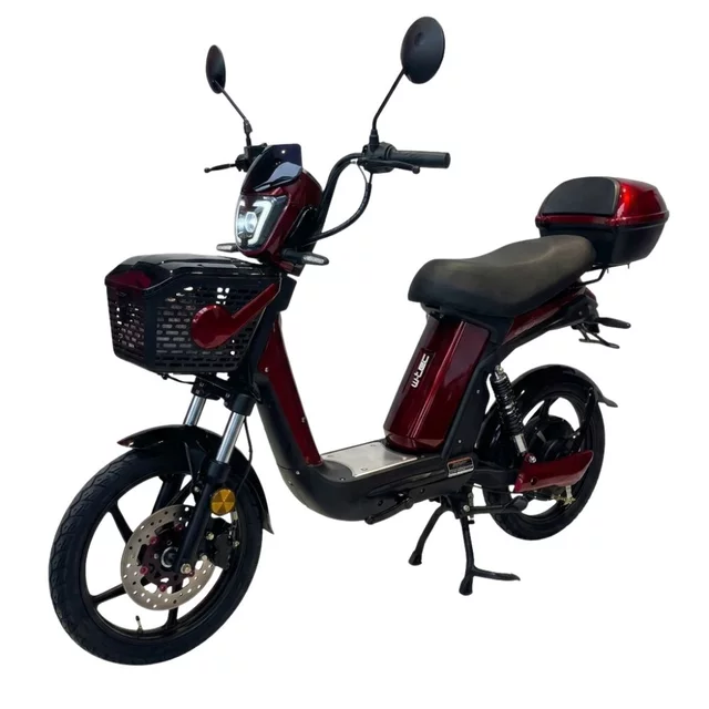Elektroskúter W-TEC E-Greta II 12Ah 18" - červená