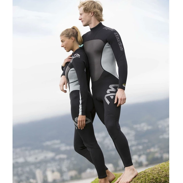 Pánsky neoprénový komplet Aqua Marina Element - čierna