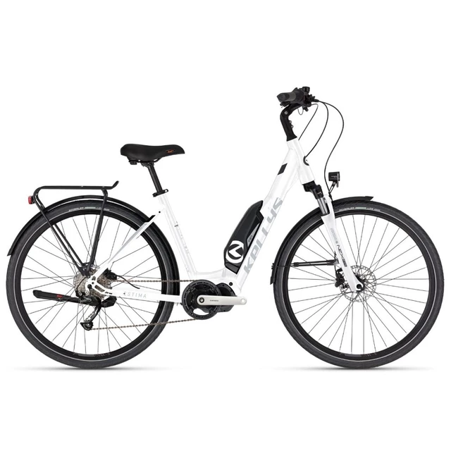 Mestský elektrobicykel KELLYS ESTIMA 10 SH 504Wh 28" 9.0 - sky blue - White