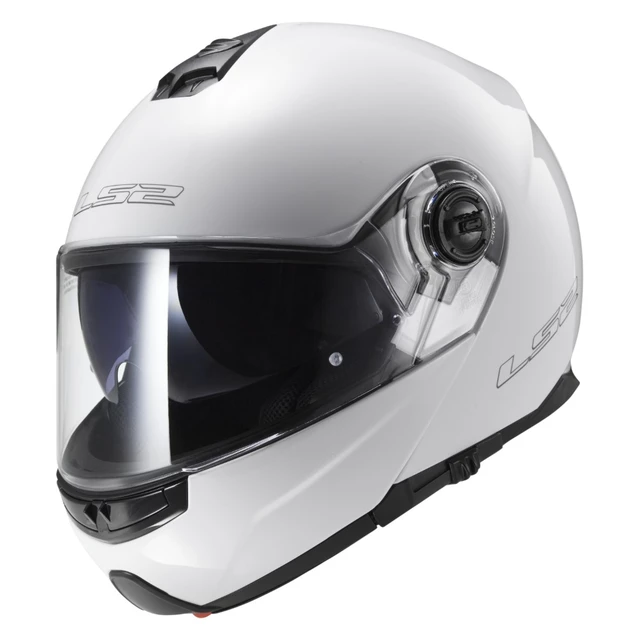 Výklopná prilba LS2 FF325 Strobe - biela - biela