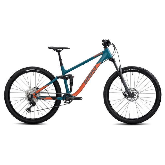 Celoodpružený bicykel Ghost Kato FS Universal 27.5" 9.0 - Blue Grey/Orange Matt