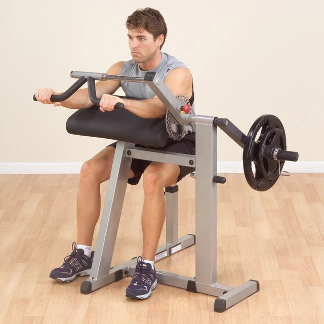 Posilňovacia lavica na biceps a triceps Body Solid GCBT380 - čierna