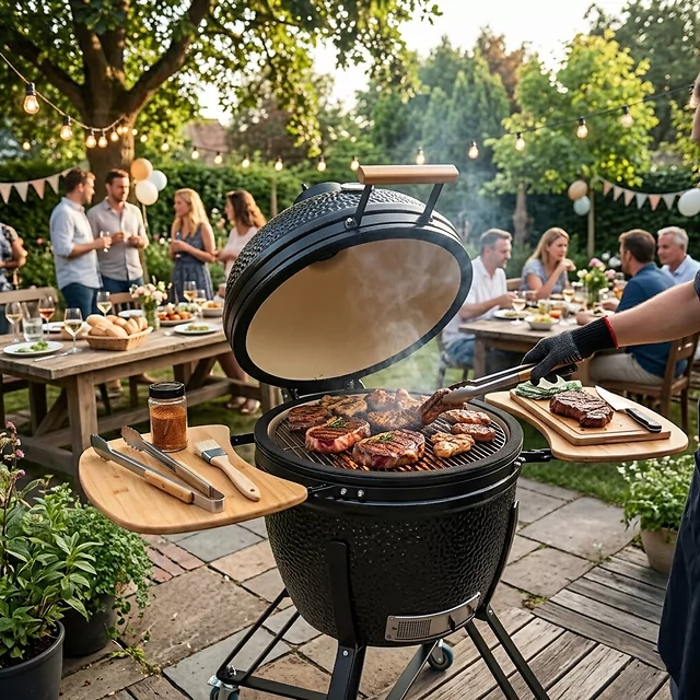 Keramický kamado gril inSPORTline Pyrexo 24"