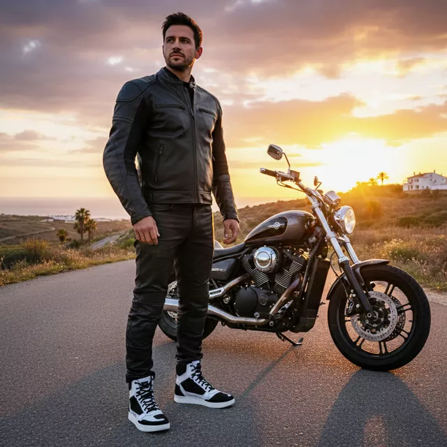 Moto topánky W-TEC Bastige