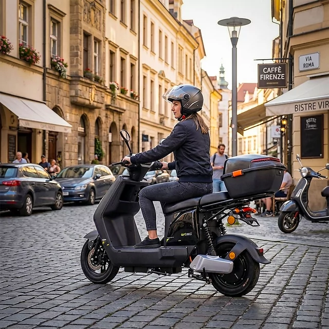 Elektrický skúter W-TEC Raike II 10" - šedo-čierna