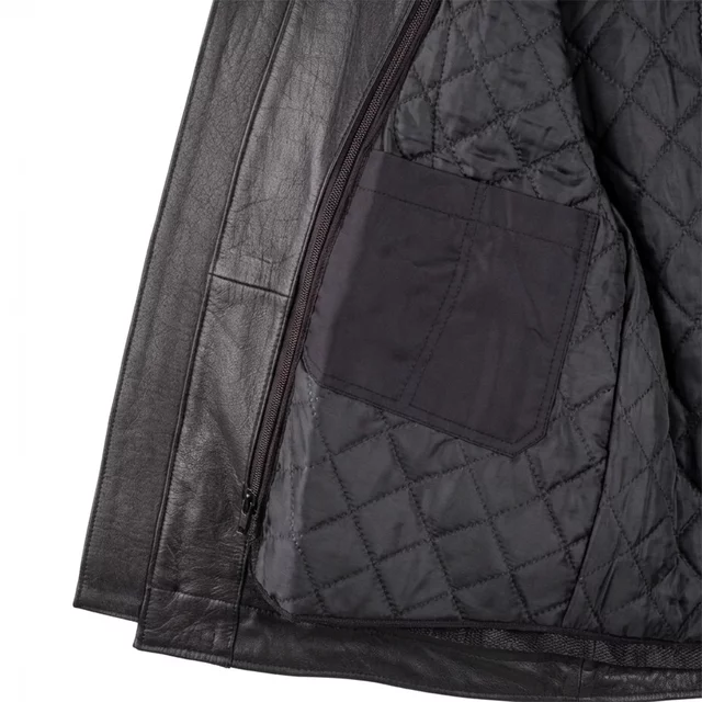 Kožená moto bunda W-TEC Murayo II - čierna