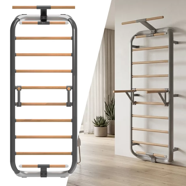 Rebriny inSPORTline Wootkit 220x86 cm - čierna - šedá