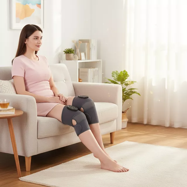 Kompresný masážny prístroj na kolená 3v1 inSPORTline Mishair