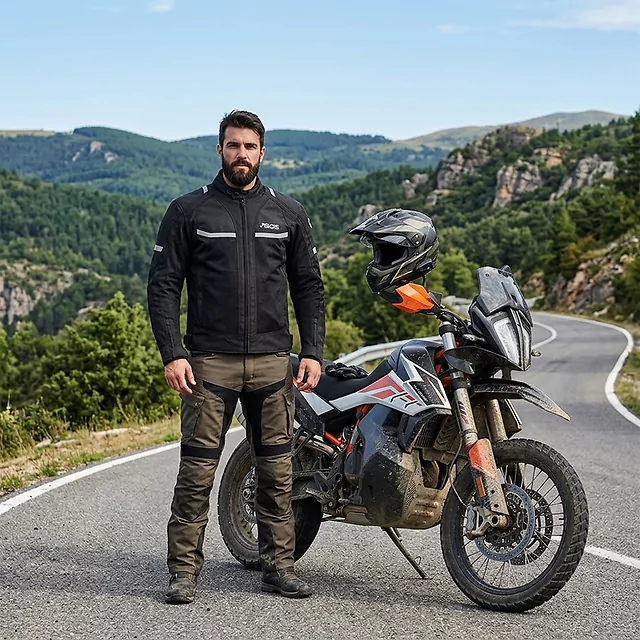 Pánska moto bunda BOS Libera