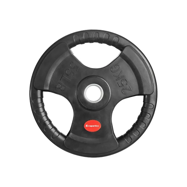 Pogumovaný olympijský kotúč inSPORTline Graton OL 25 kg 50 mm