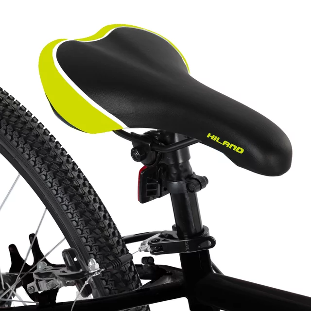 Juniorský horský bicykel Hiland Climber 24" • 125-150 cm - čierna