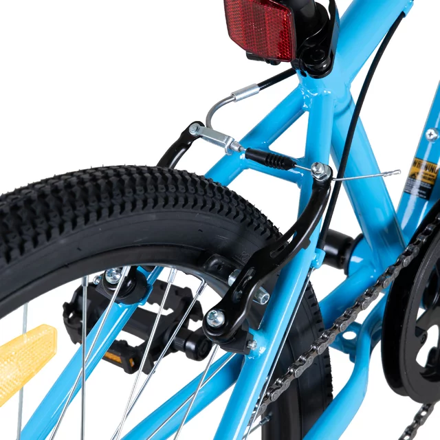 Juniorský horský bicykel Hiland Climber 24" • 125-150 cm - čierna