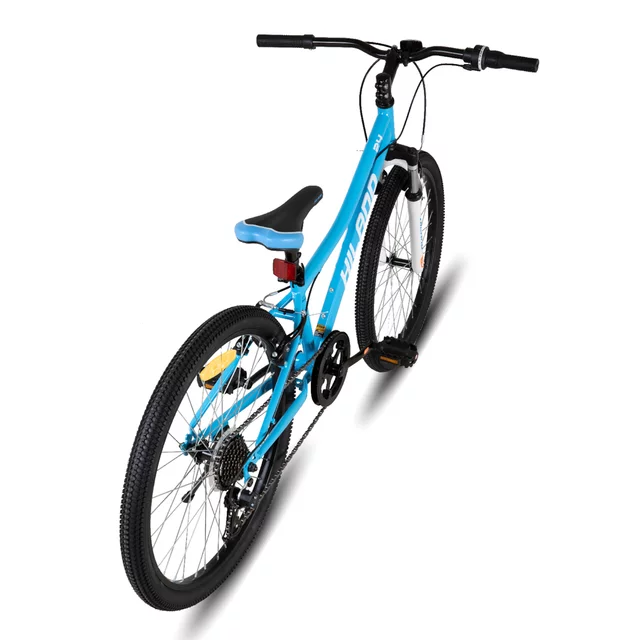 Juniorský horský bicykel Hiland Climber 24" • 125-150 cm - čierna